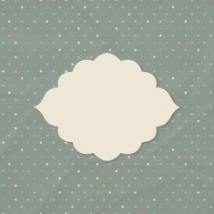 Frame on the background of crumpled paper N10