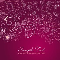 Floral background N1009