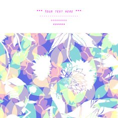 Floral decor N89