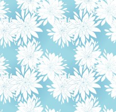Seamless elegant pattern with decorative flowers N3