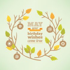 birthday card N105
