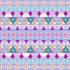 Geometric seamless pattern N230