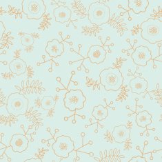 floral seamless pattern N708