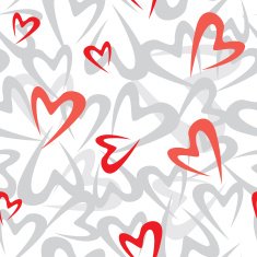 Hearts Seamless Pattern N52