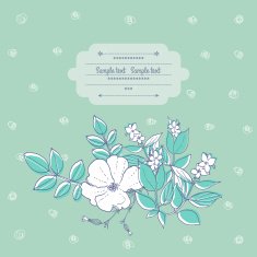 Floral decor N94