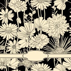 Floral background N1012