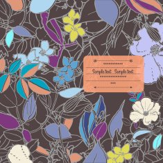 Floral card N52