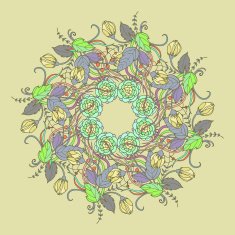 Floral decor N102