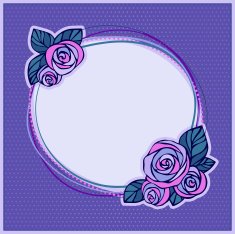 Vintage invitation card N125