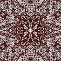 Ornamental round lace N4