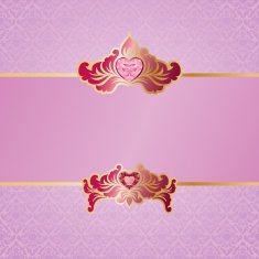 Valentine Ornament Background N2