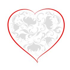 Heart Valentine's day N14