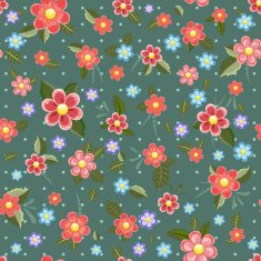 Texture seamless flowers N3