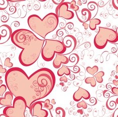 Seamless Valentine&rsquo;s wallpaper N2