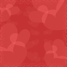 Valentine's day card N422