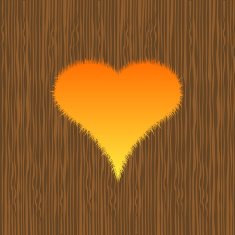 wooden fluff (vector & 300dpi jpg)