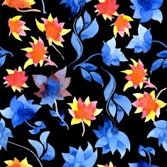 Watercolor Flowers N139