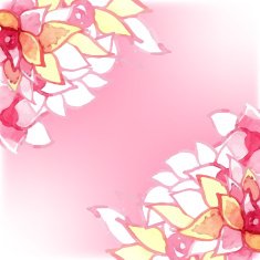 Watercolor Flowers N140