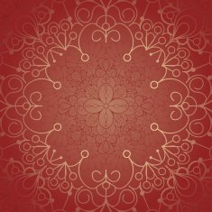 Background with lace ornament N3