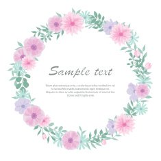 Floral wreath N38