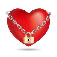 Locked heart - Illustration N2
