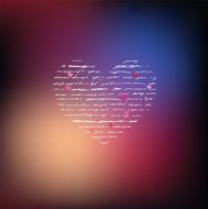 Love Handwriting card N3