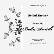 Wedding or invitation card abstract vector flower pattern background N56