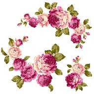decoration of rose N43