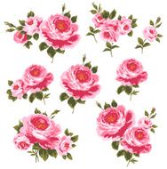 decoration of rose N44
