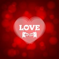 love heart design background illustration