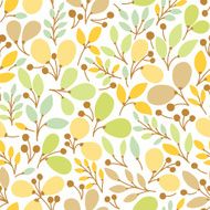 Seamless pattern with leaves N71