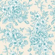 Seamless pattern wit roses N12