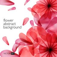 Abstract colorful background with flowers N11