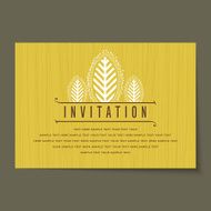 Beautiful vintage invitation cards layouts N76