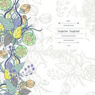 Floral decor N103