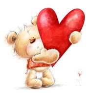 Bear With Heart N13