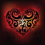 Ornamental Heart Love N6