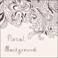 Floral background N1016