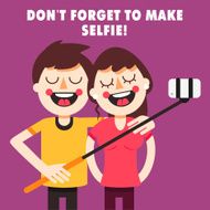 Let's make a selfie!