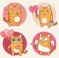 Cute cat character N2