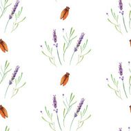 vector watercolor levender N3