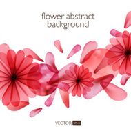 Abstract colorful background with flowers N12