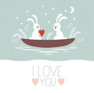 Valentine&#039;s day or wedding card