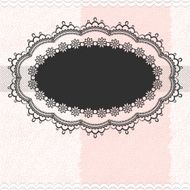 Vintage frame on textured background