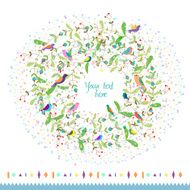 Floral decor N106