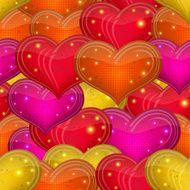 Valentine heart seamless N12
