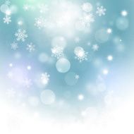 Winter Bright Background