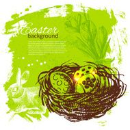 Vintage Easter background N21