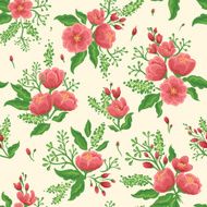 floral seamless pattern N717