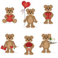 Cute Teddy Bear With Valentine Gifts Collection